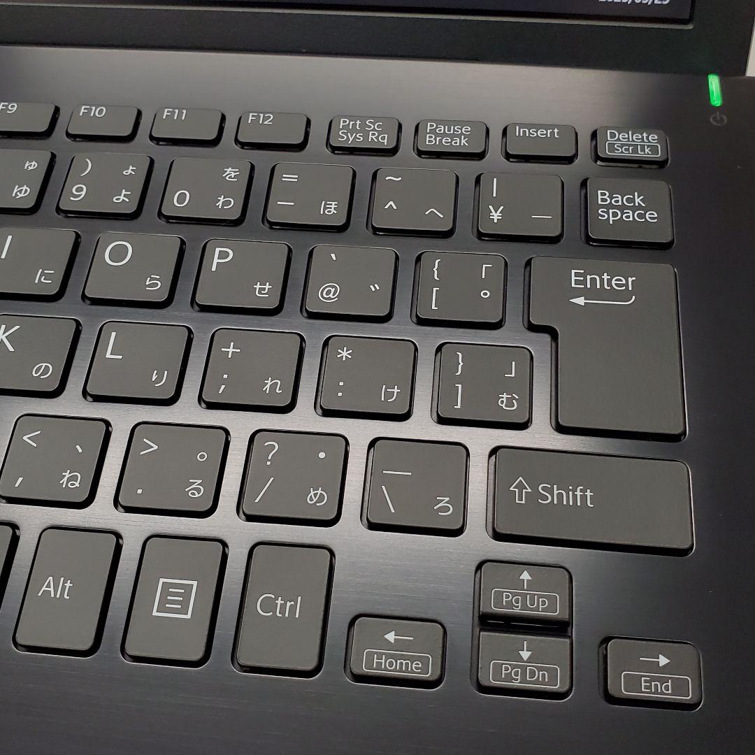 【商品番号1961】VAIO 13.3型ノートパソコン　2022年製