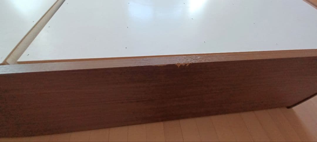 ニトリ　収納付きベッドフレーム　セミダブル