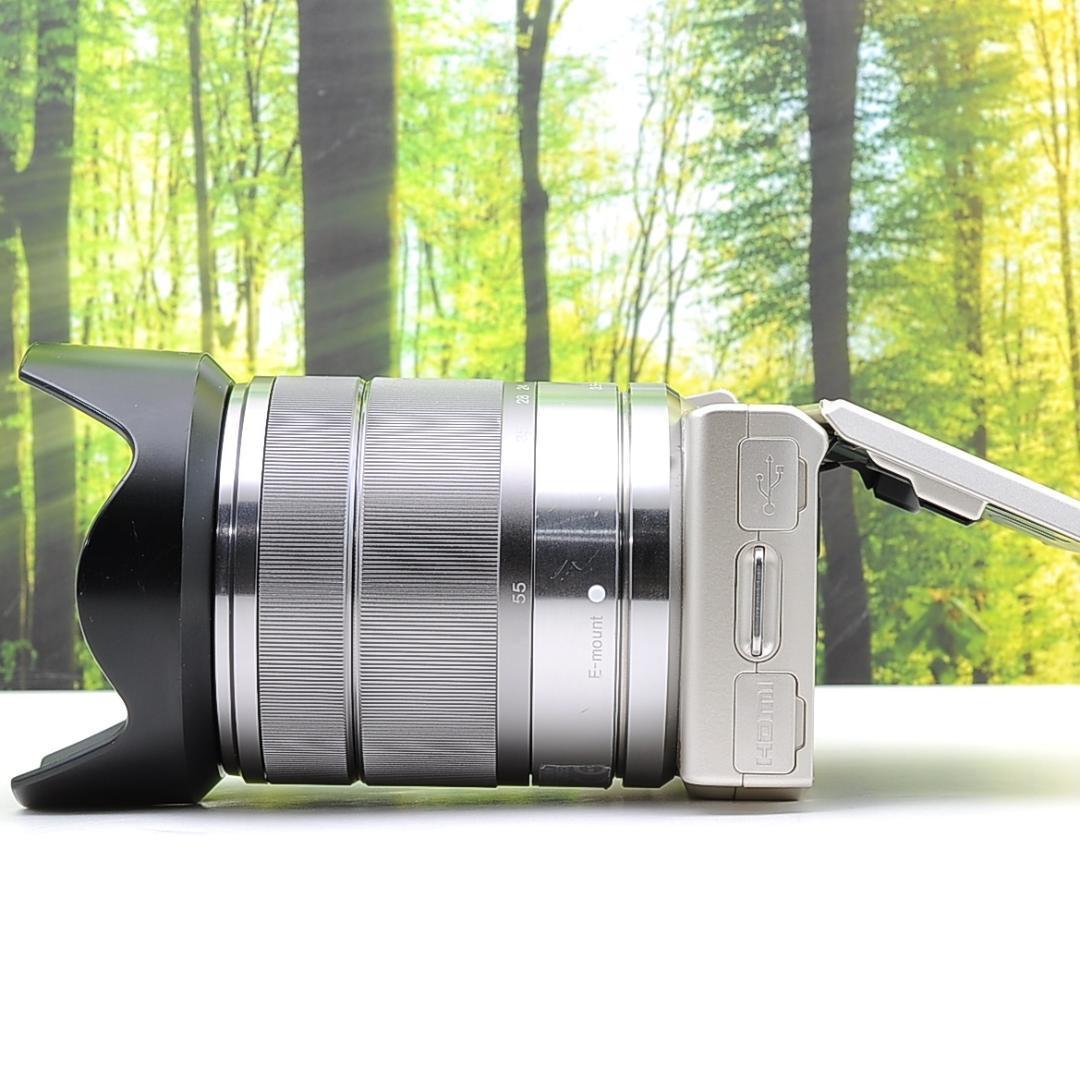 スマホ転送セット☆ソニー NEX-5☆動画撮影もGood☆珍しいゴールドカラー