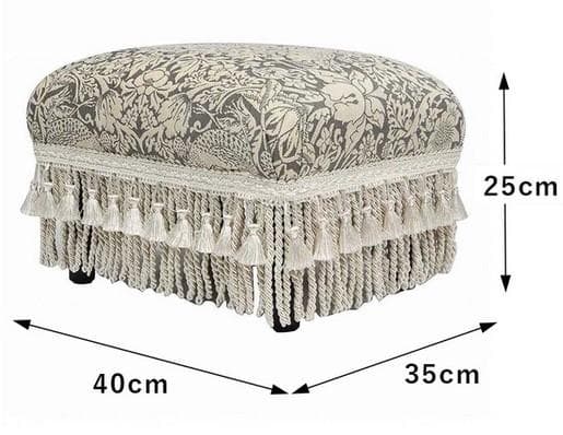 スツール オットマン モリス イチゴ泥棒 ジェニファーテイラー 33191ST