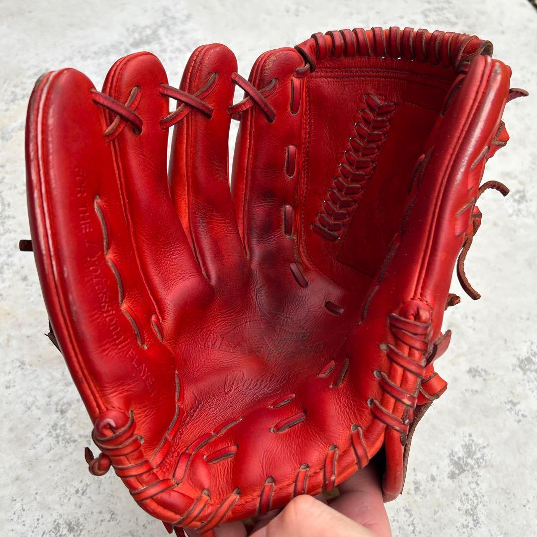 Rawlings ローリングス　硬式用グローブ　投手用　左　赤