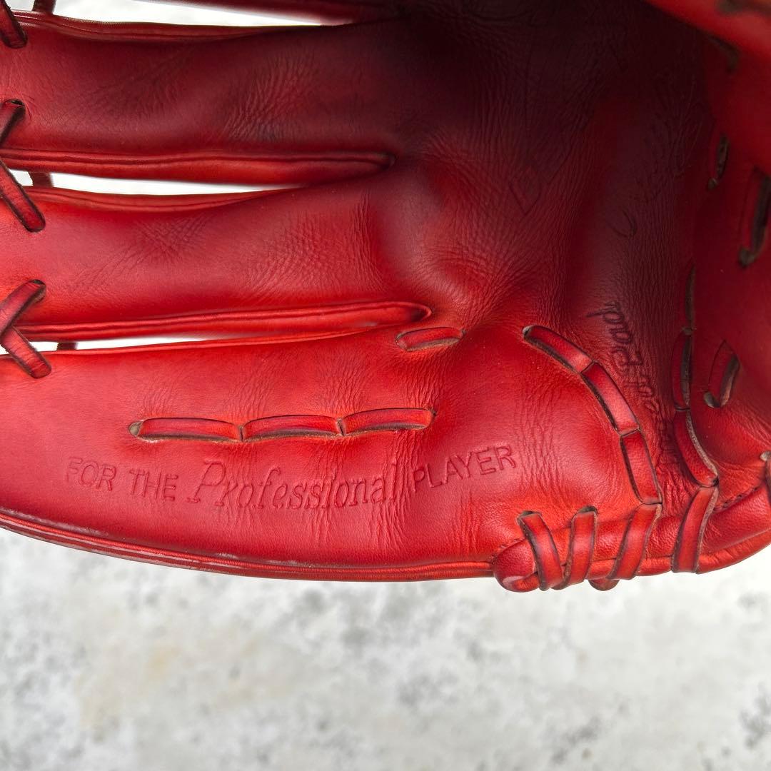 Rawlings ローリングス　硬式用グローブ　投手用　左　赤