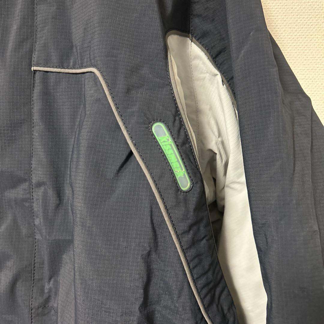 kissmark キスマーク スノボウェア メンズ L 上下セット ネイビー