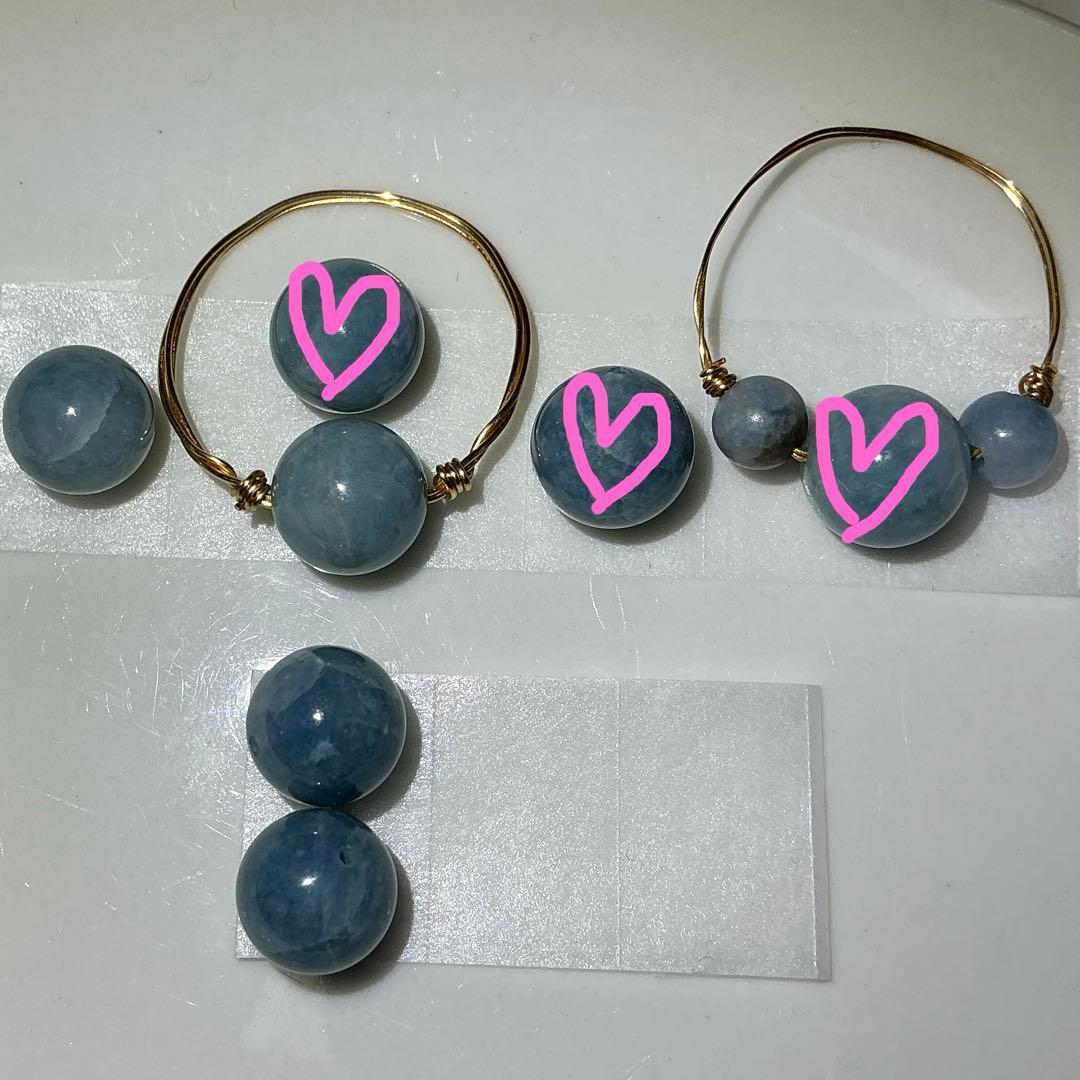 【専用】コン沢翡翠の珠　3珠　その1