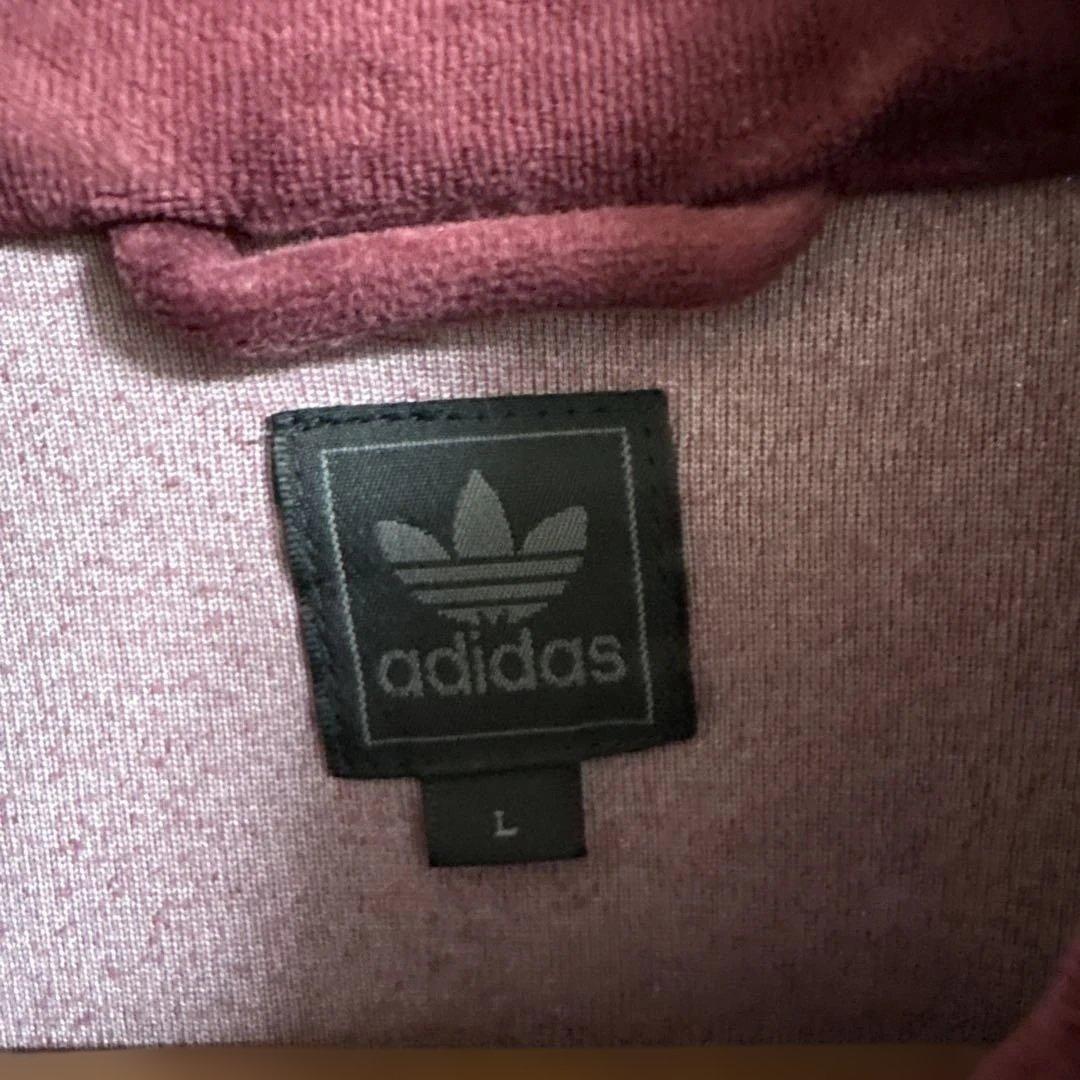 入手困難モデル adidas 00s ベロア トラックジャケット ボルドー L