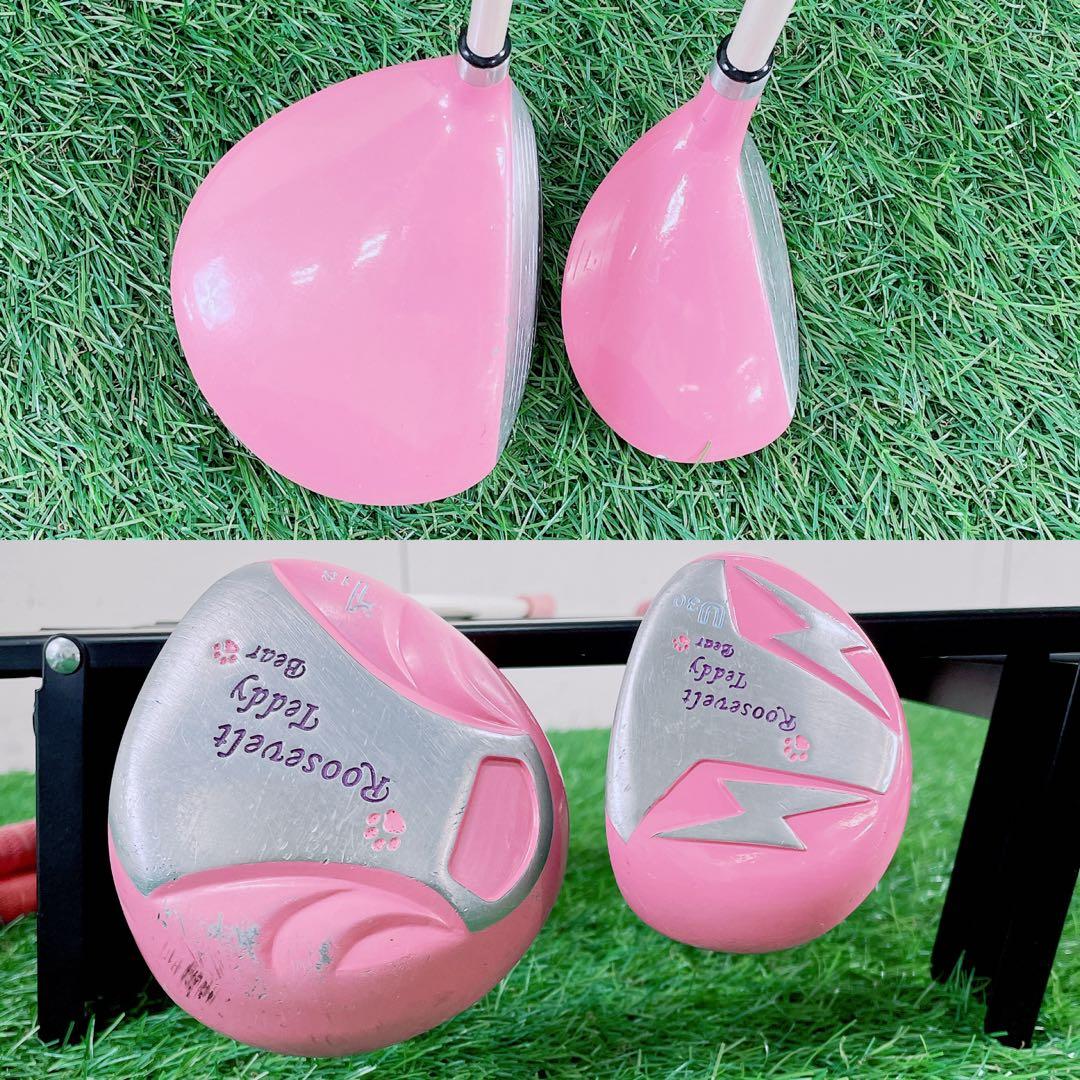 ルーズベルトテディベア　ゴルフクラブ　ジュニアセット　110cm 　N2075