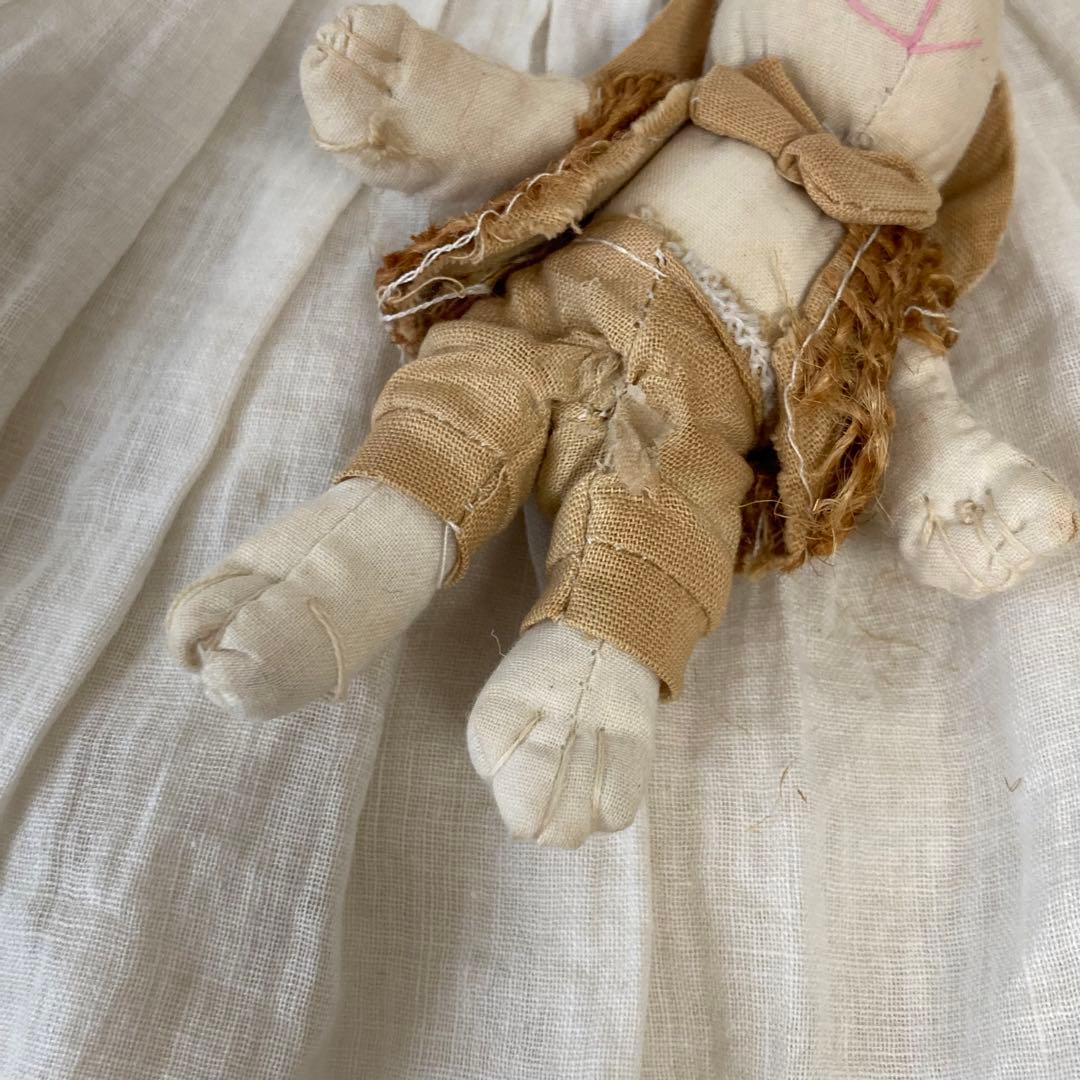 ドール　うさぎ　人形　ドイツ　アンティーク