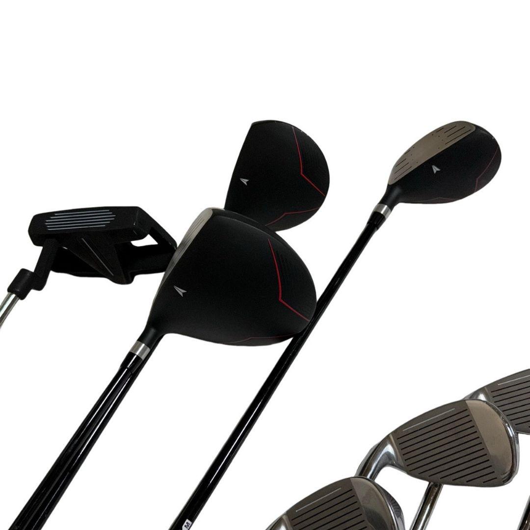 初心者 ASPIRE メンズゴルフクラブセット　キャディバッグ 9本