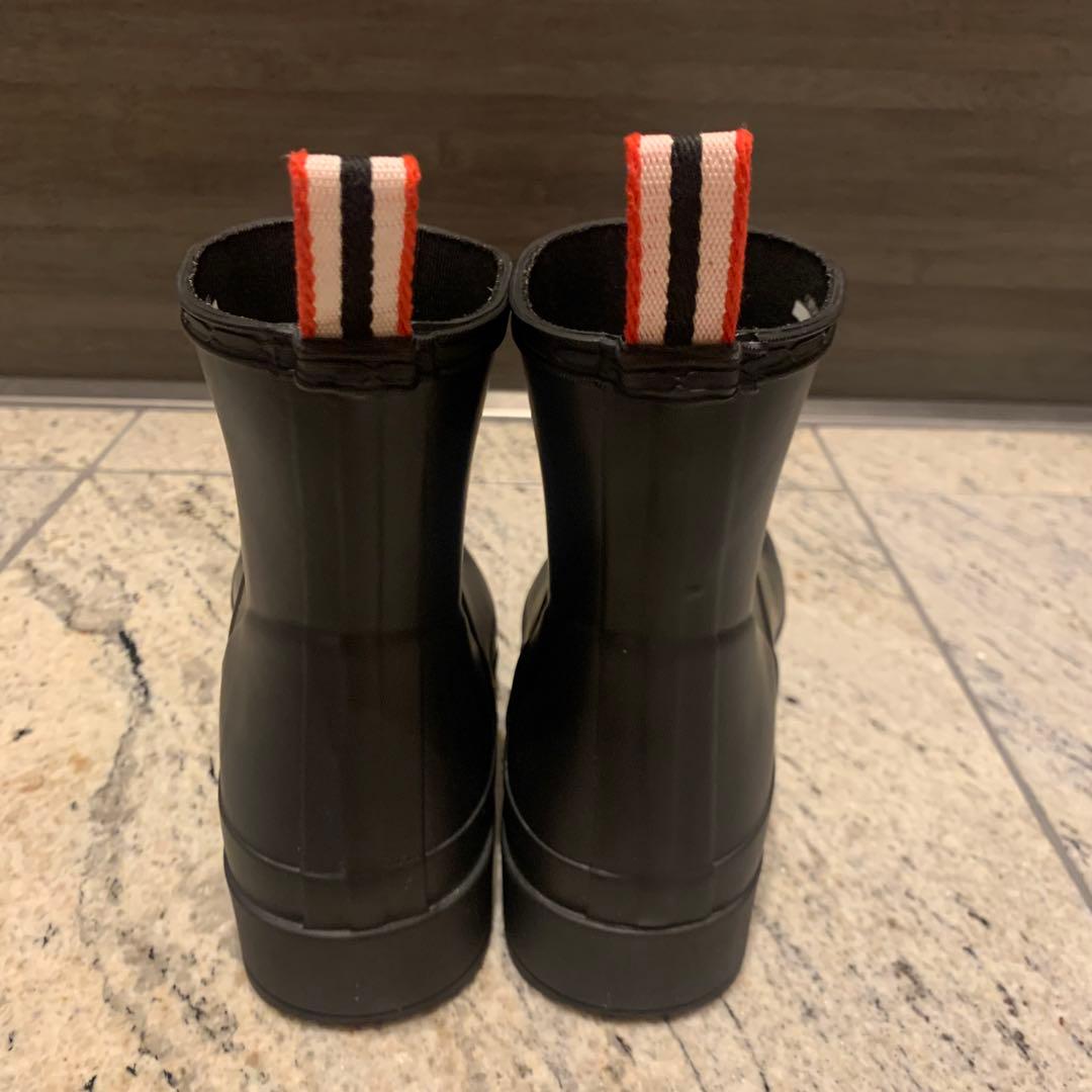 Hunter ハンタープレイショートブーツ ブラック　　24cm