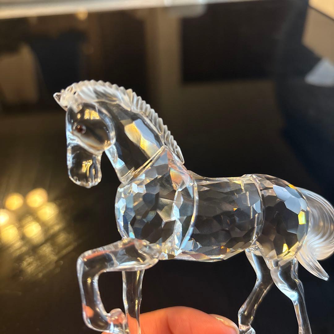 Swarovski オブジェ　馬　箱付き　干支