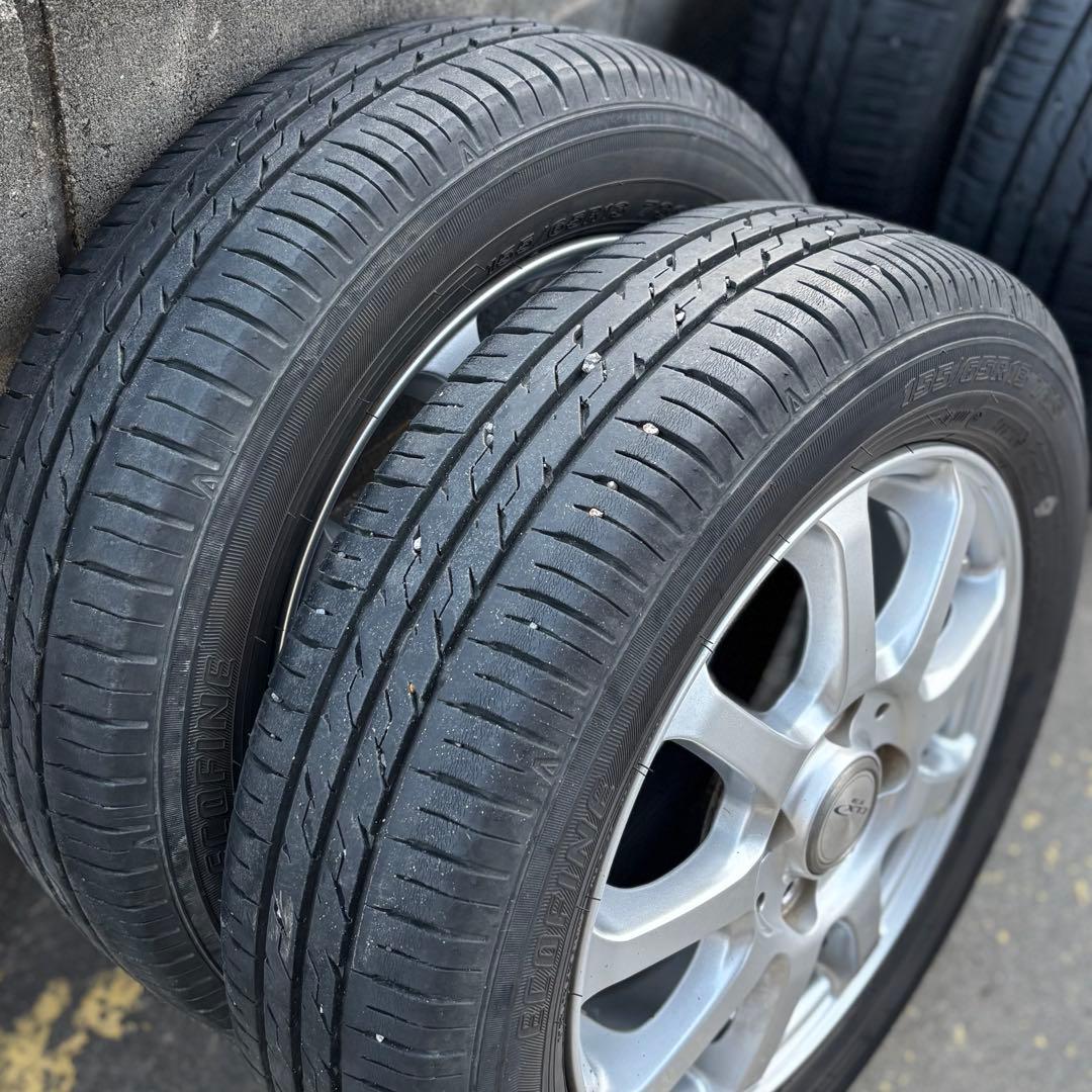 タイヤ・ホイールセット13インチ 155/65R13 73S