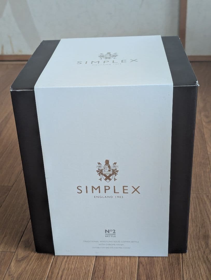 新品未使用　SIMPLEX シンプレックス　No.2 ステンレスやかん　ケトル
