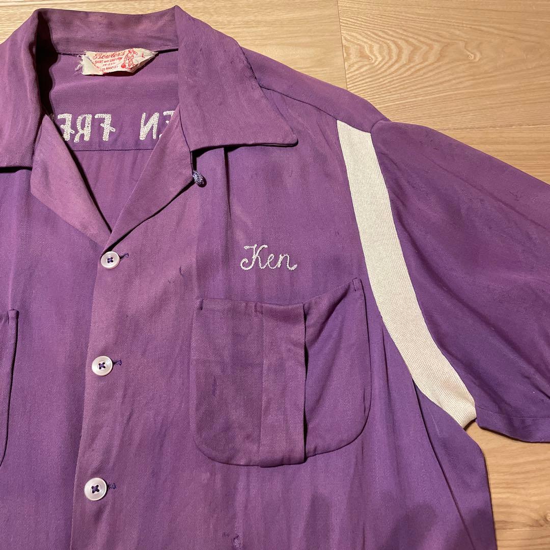 50s 60s Bowler's SHIRTS AND UNIFORM 鹿