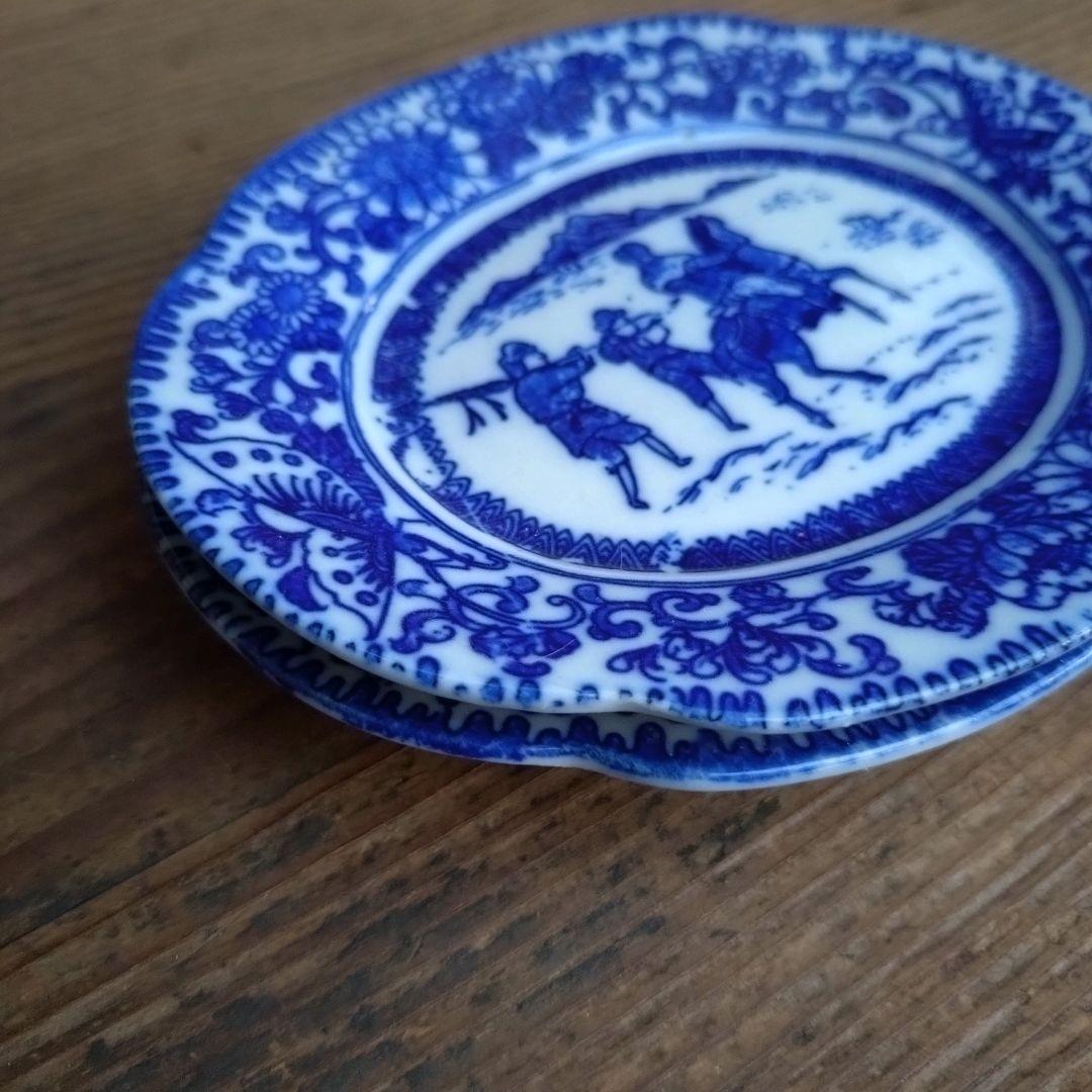 【ご成約】古伊万里 色絵金彩 花鳥図 花縁 5寸なます皿と骨董の器 おまとめ