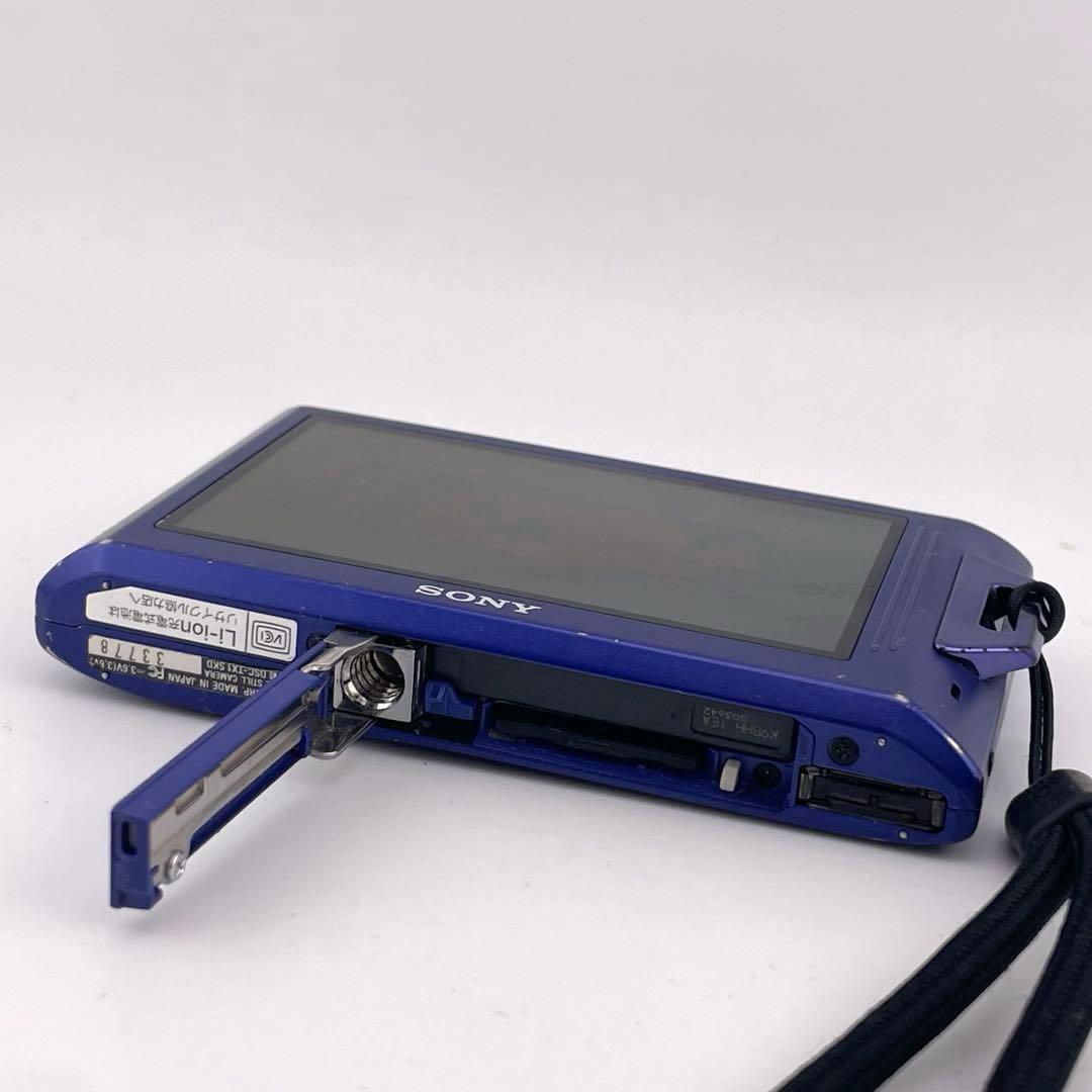 実写美⭕️【動作確認済み】Sony Cyber-shot DSC-TX1 ブルー