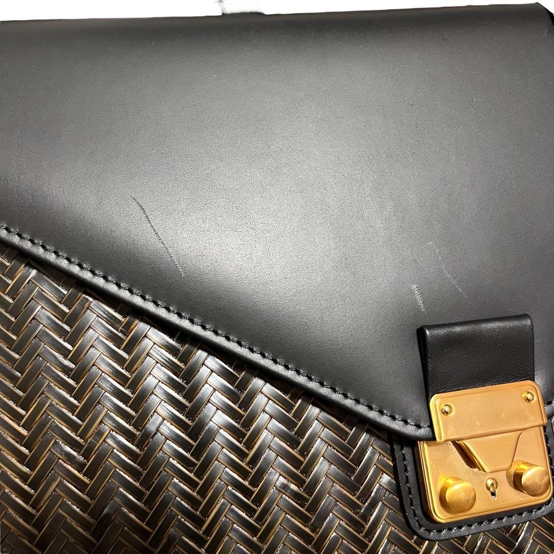 未使用 公長斎小菅 KOHCHOSAI KOSUGA ブリーフケース 黒