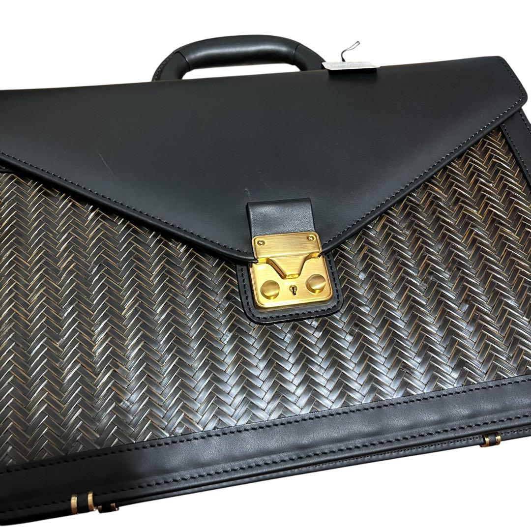 未使用 公長斎小菅 KOHCHOSAI KOSUGA ブリーフケース 黒