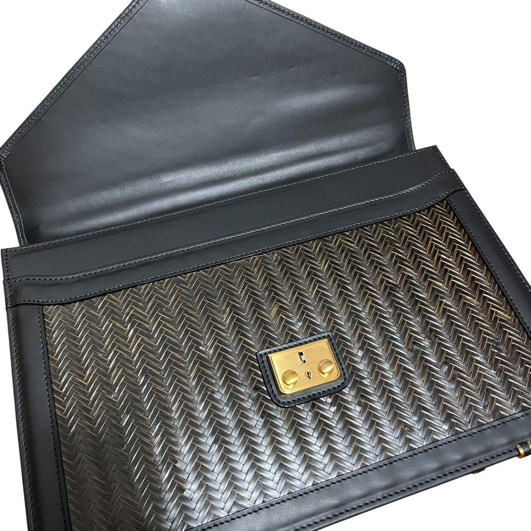 未使用 公長斎小菅 KOHCHOSAI KOSUGA ブリーフケース 黒