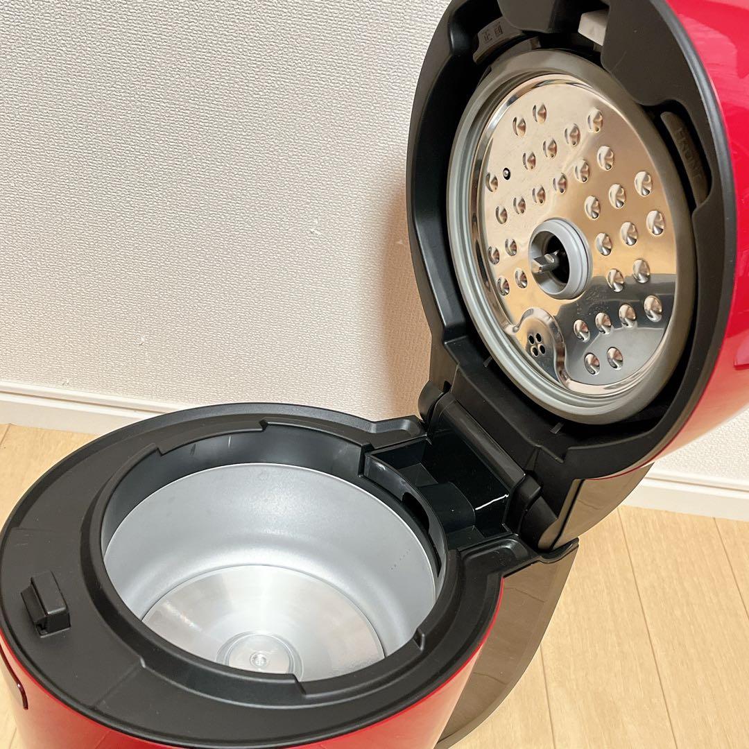 KN-SH10W-R 水なし自動調理鍋　1.0L ホットクック　1-2回使用美品