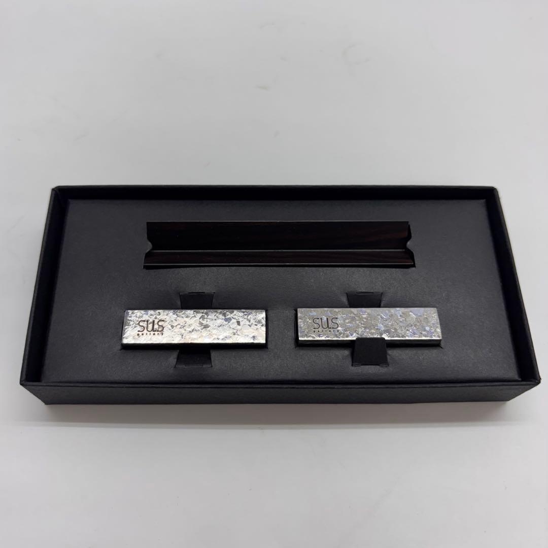 ②SUSGALLERY × MARUNAO ステンレス箸置き 2個セット