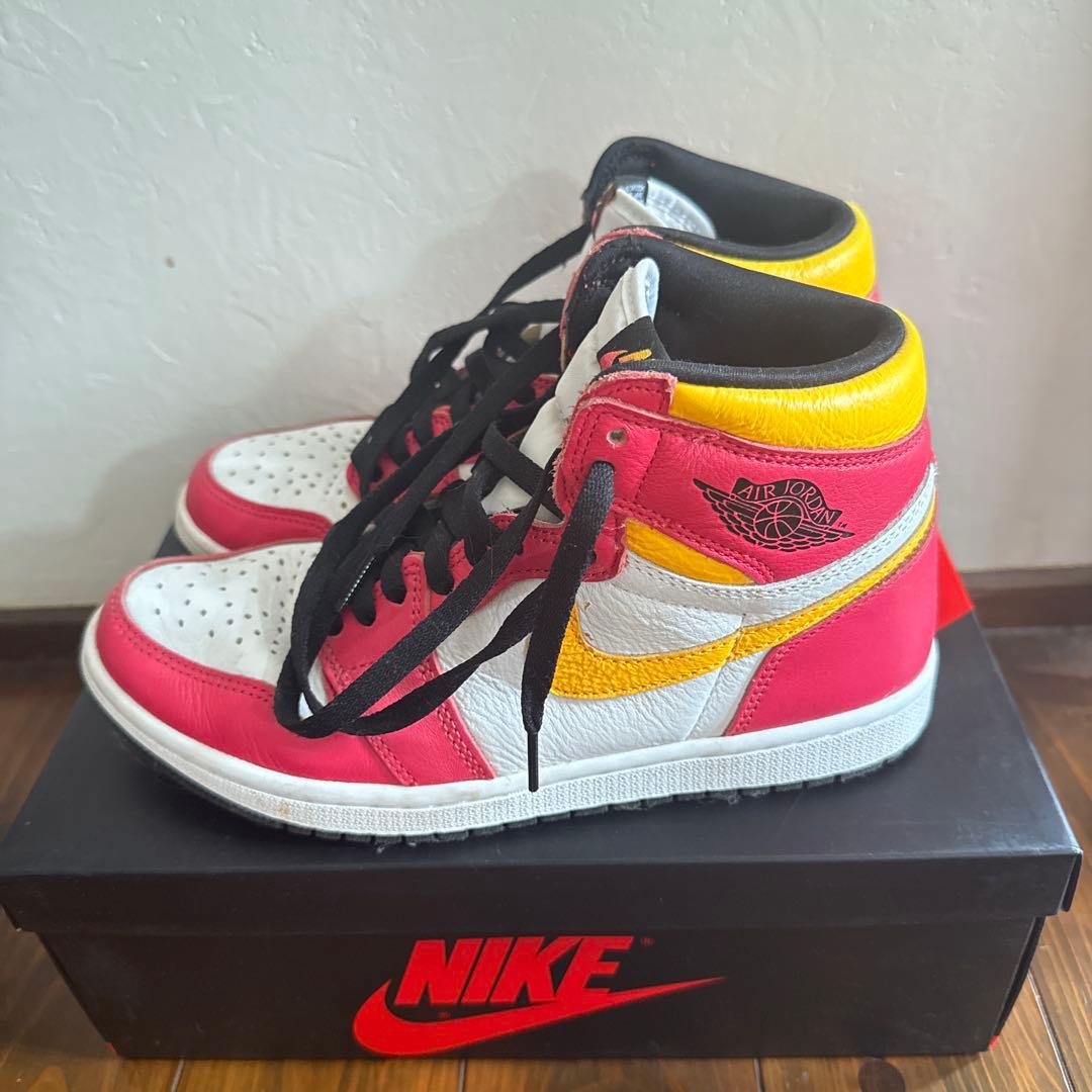 シューズ(男性用) Nike Air Jordan 1 High OGLightFusionRed