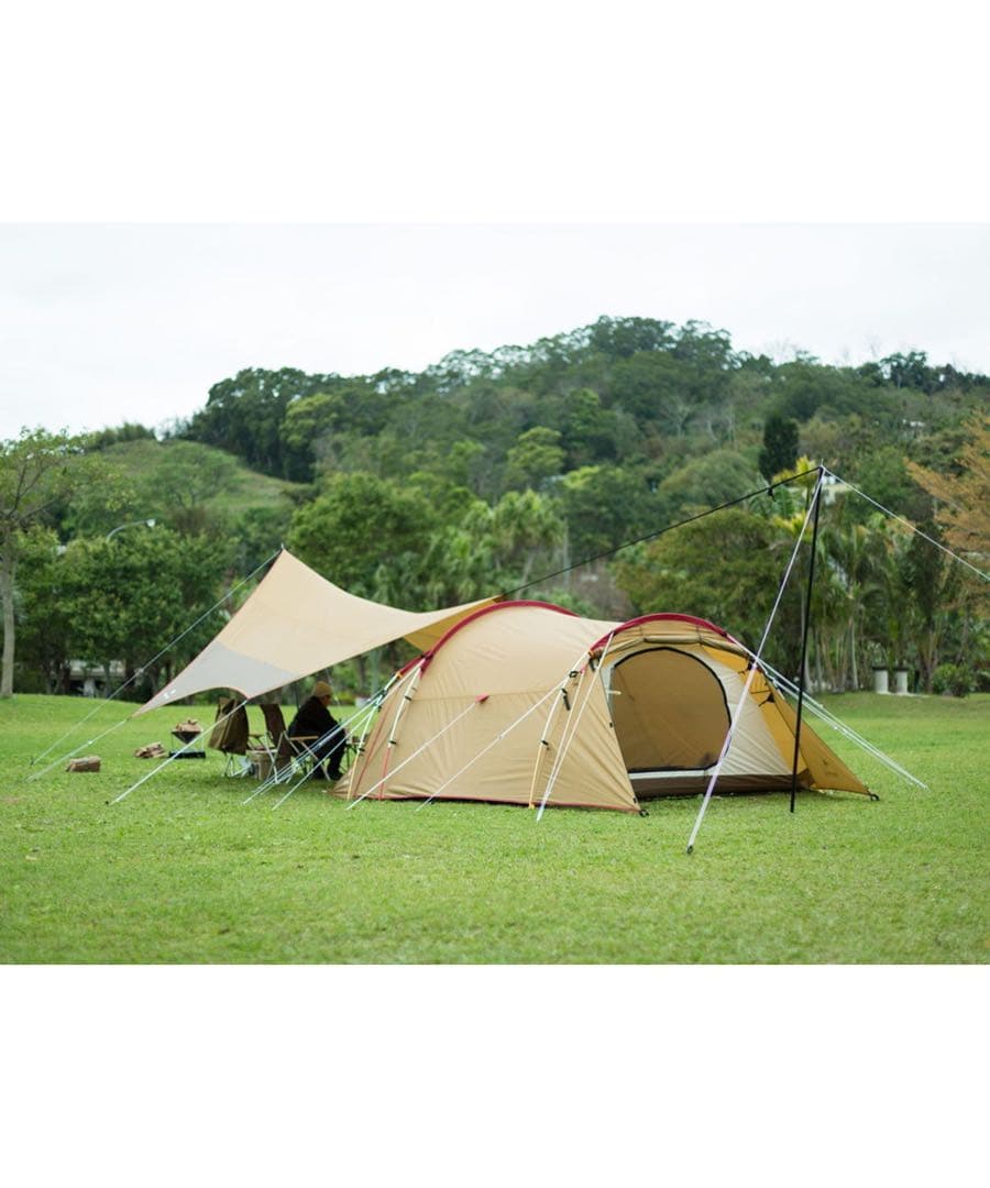 スノーピーク エントリーパックTT 専用マットシート付 ＋ペグ10本＆ハンマー付