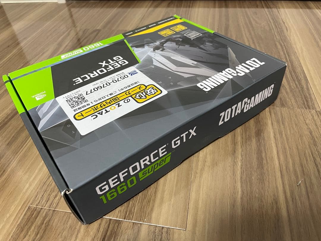 グラフィックボード・グラボ・ビデオカード ZOTAC GEFORCE GTX 1660 Super