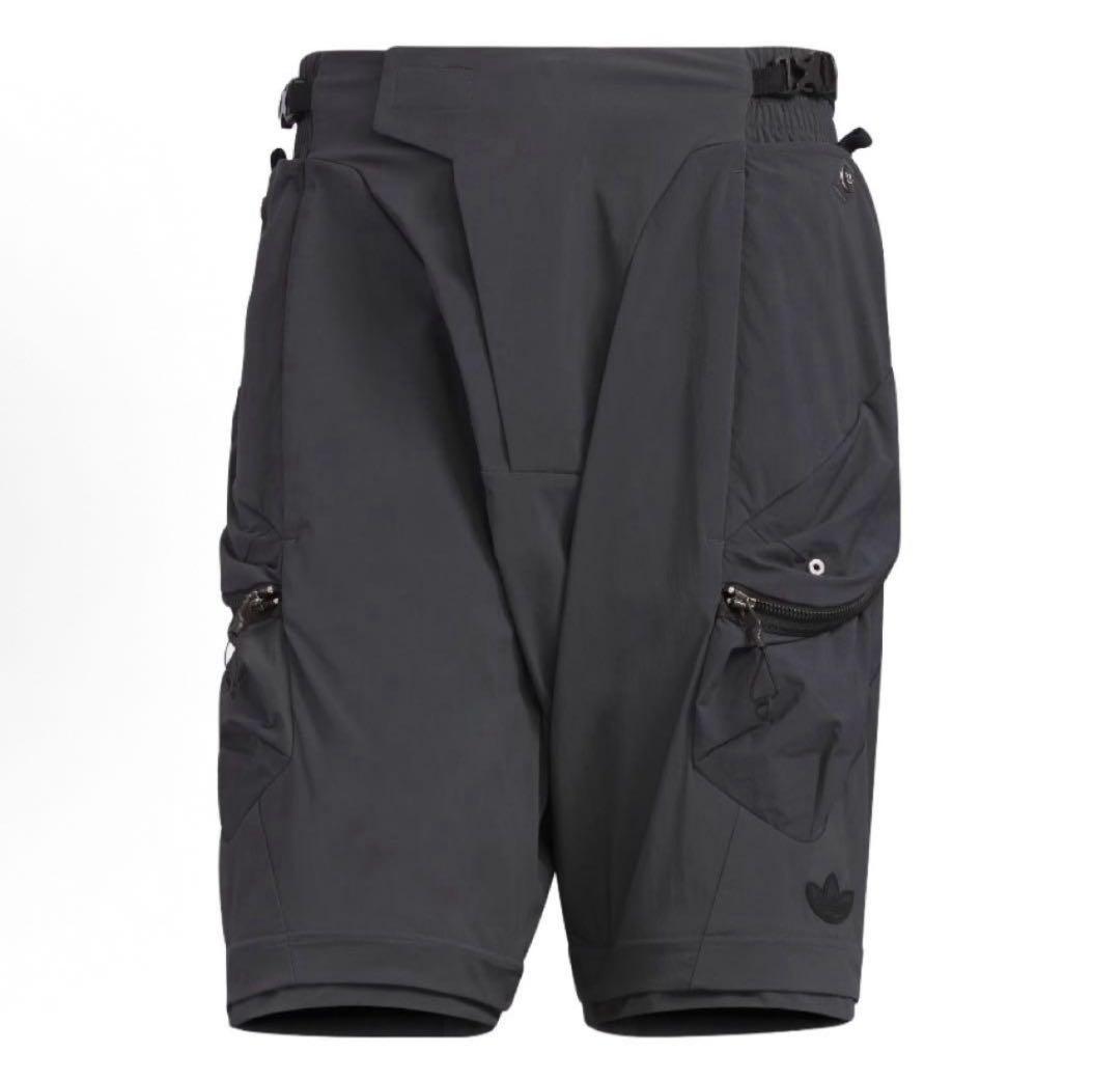 新品XS Adidas 3ストライプ ワークパンツ ブラック　IX7082