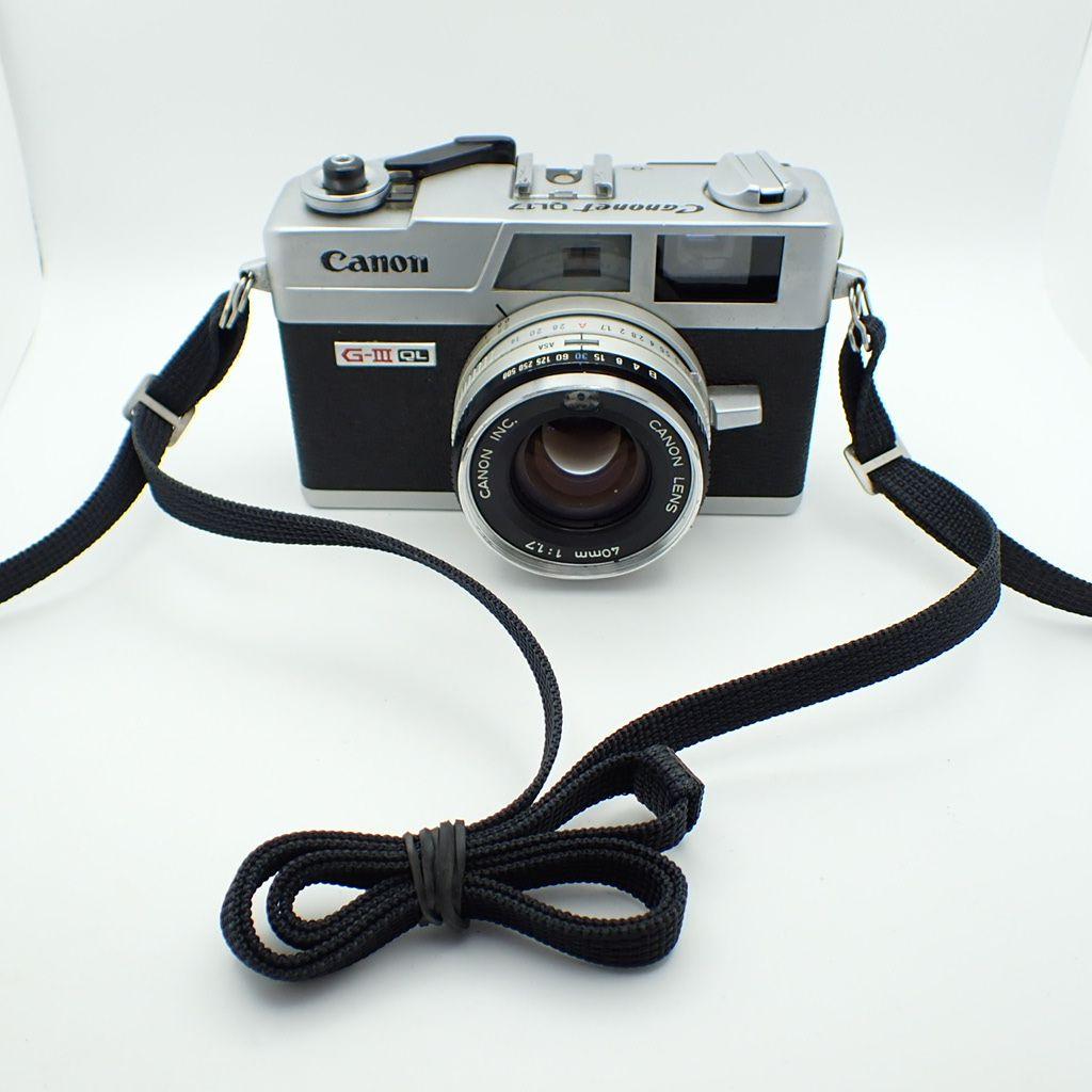 【動作確認済】Canon New Canonet QL17 G-Ⅲ 新品電池付き