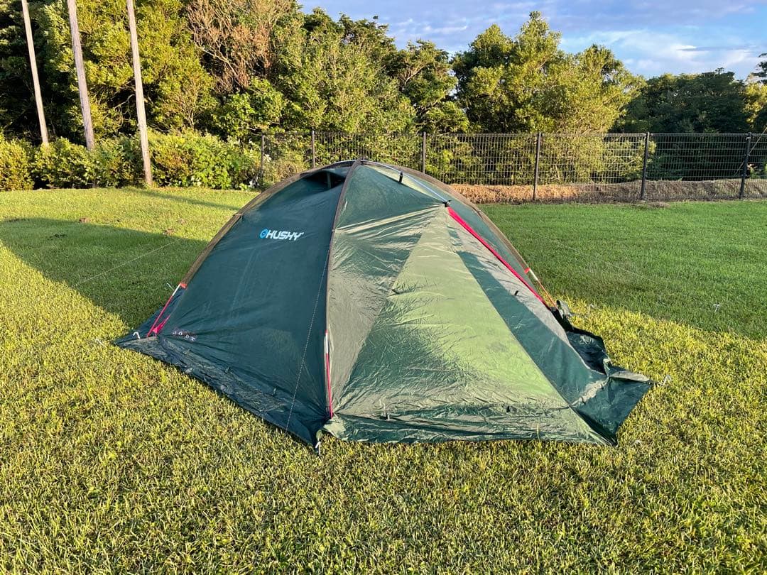 HUSKY(ハスキー) Falcon 2ドームテント 1～2人用 グリーン