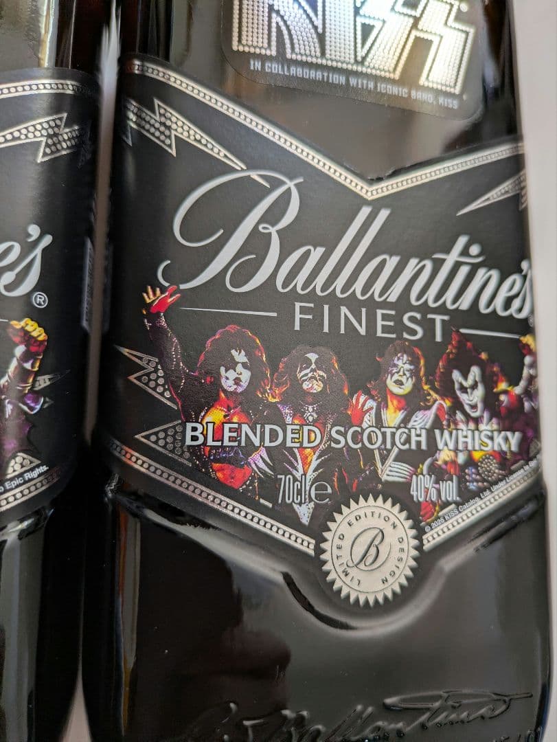 Ballantine's Finest KISS コラボ 2本セット