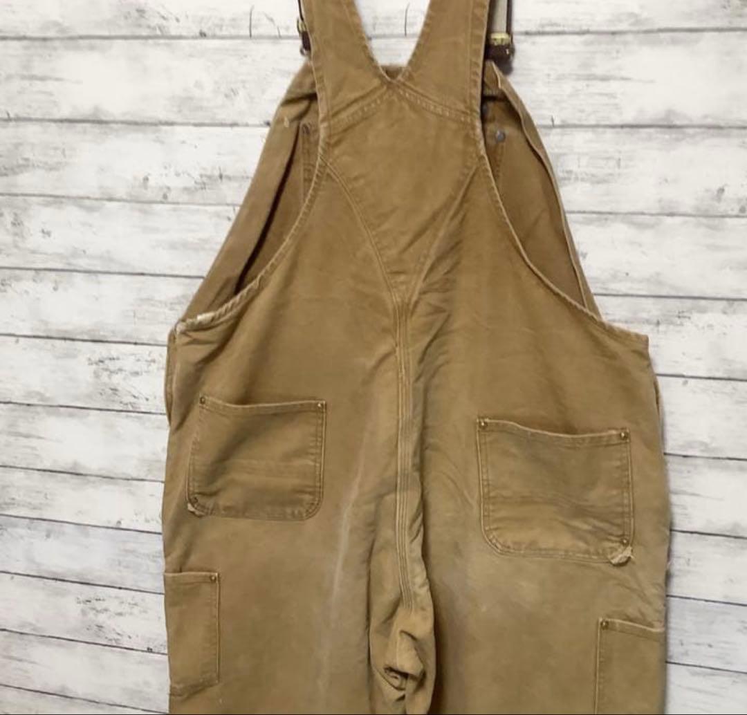 carhartt 一点物　オーバーオール　ビッグサイズ