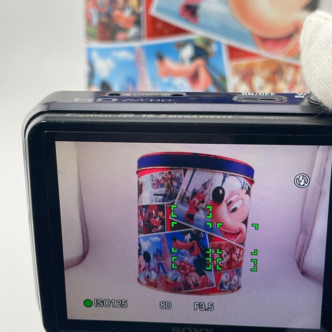 実写美⭕️【動作確認済み】Sony Cyber-shot DSC-HX7V 黒