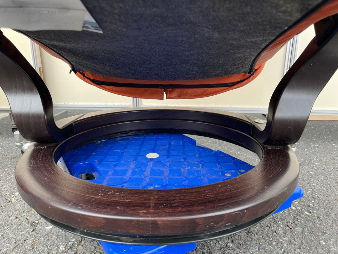 himollaヒモラ ゼロストレス リクライニングチェア&オットマン 本革