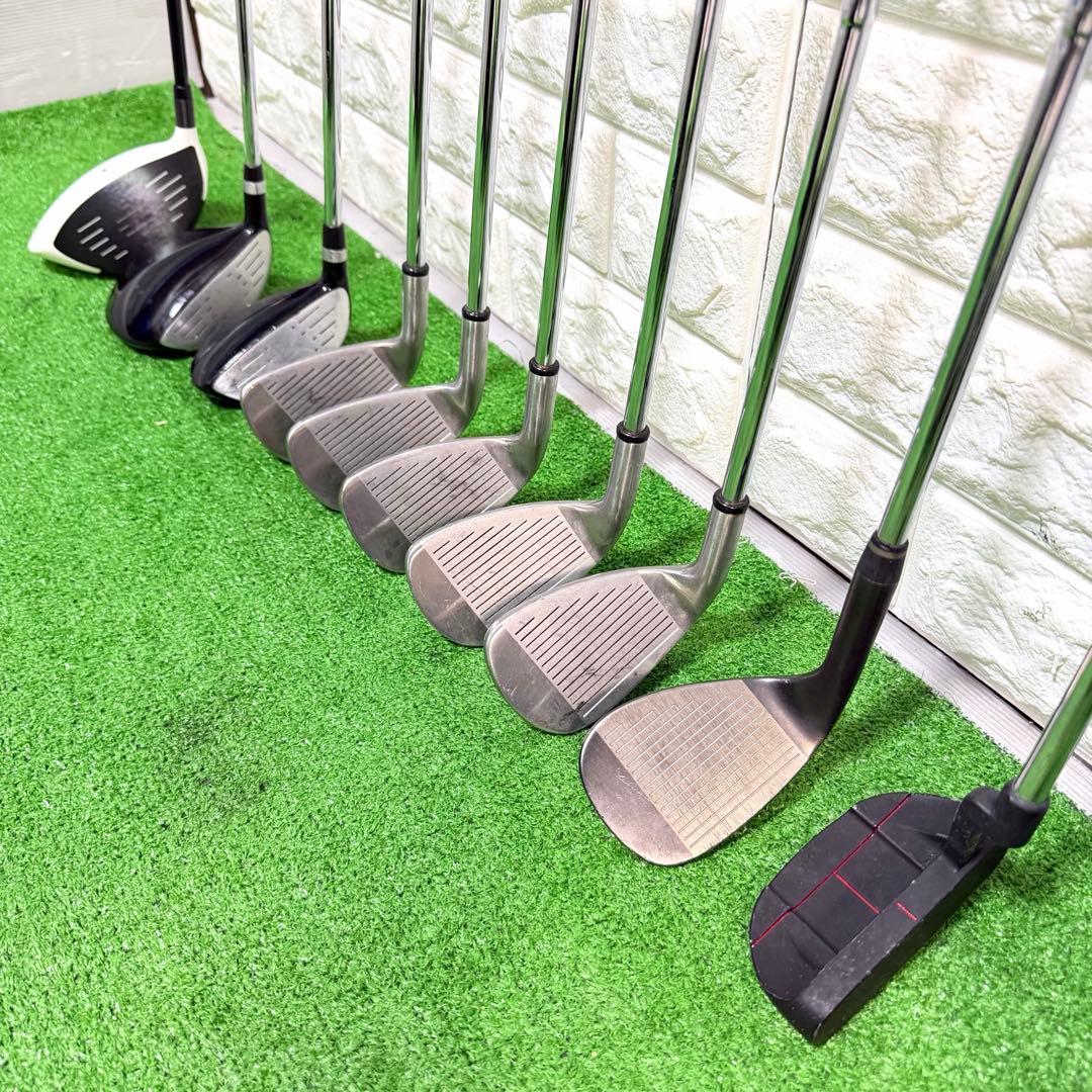 ゴルフセット　豪華　キャロウェイ　STRATA ラウンド仕様　打感良好　すぐ使用