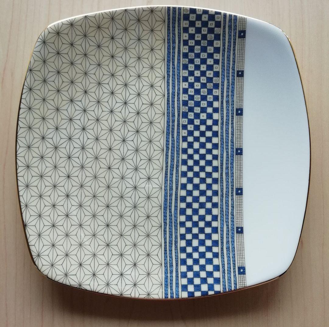  ウェッジウッド サムライ スクエアプレート 5枚