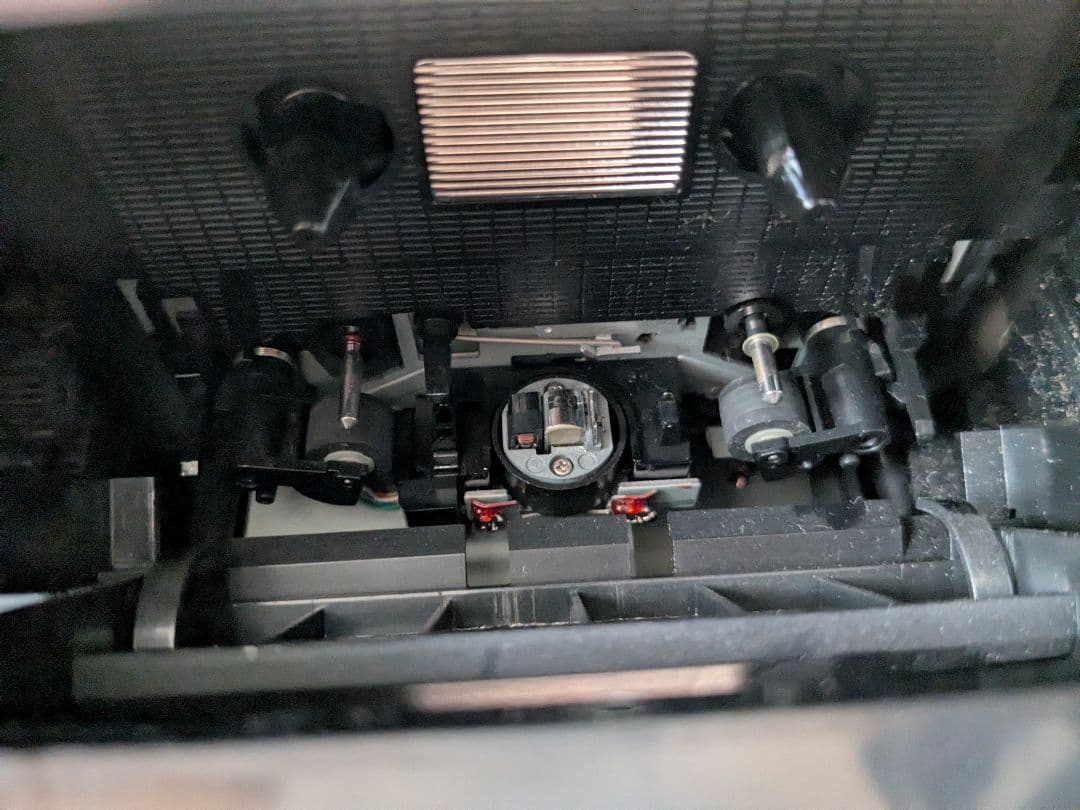 動作品 TEAC W−850R ダブル カセットデッキ リモコン付