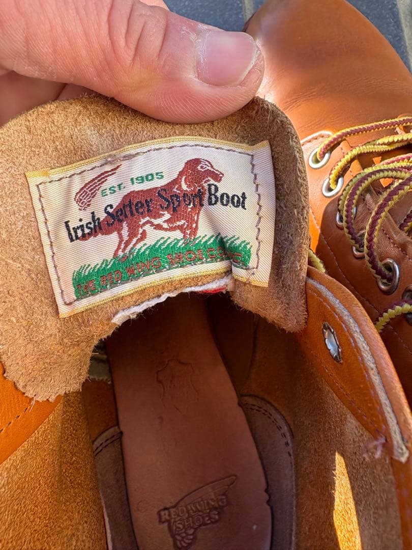 レッドウイング8D 9871 ゴールドラセット アイリッシュセッター