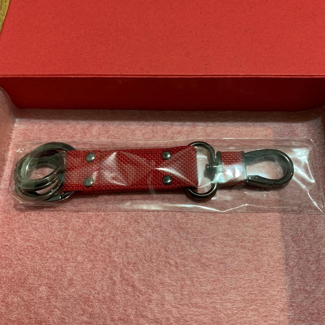 【 Knicksニックス 】バリスティック赤（財布、キーホルダー、名刺入）３点‼️