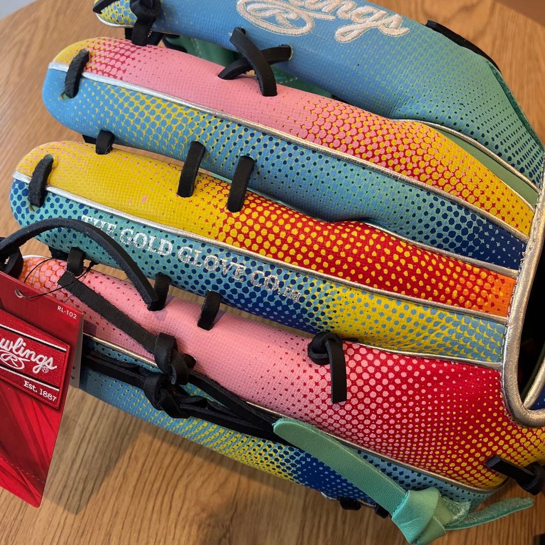 ハル。値下げ中 ローリングス 軟式外野手用グローブ グラフィックパラダイス