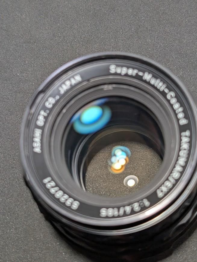 PENTAX SMC TAKUMAR 6x7 67 105mm F/2.4 中判