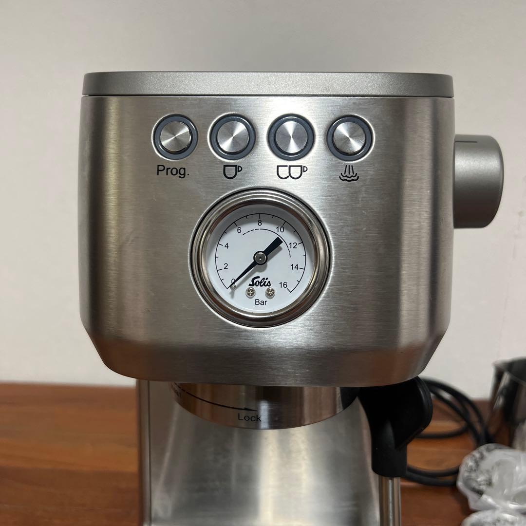 Solis エスプレッソマシン ステンレス