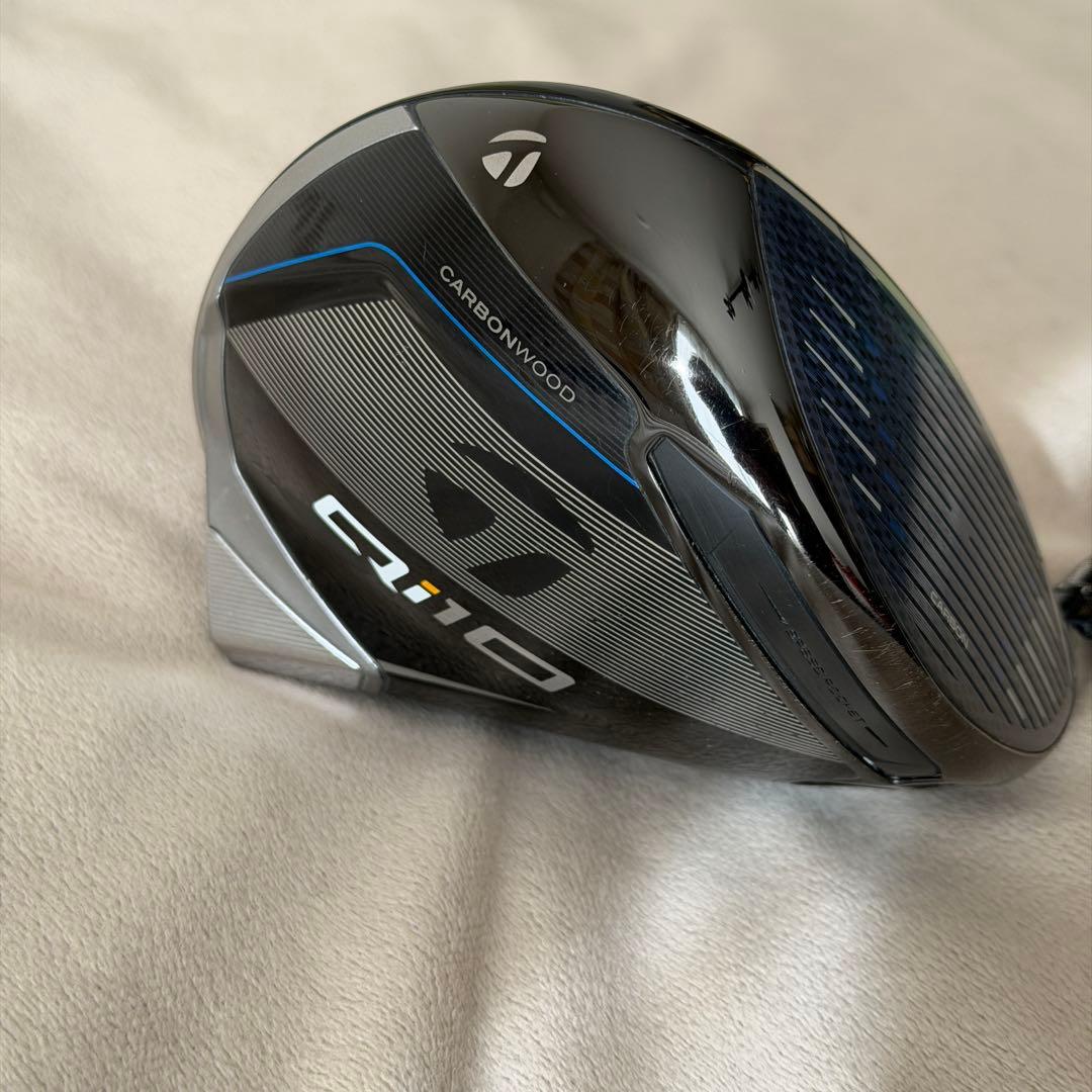 テーラーメイド Qi10 ドライバー 9.0° ヘッドのみ カバー付 日本仕様