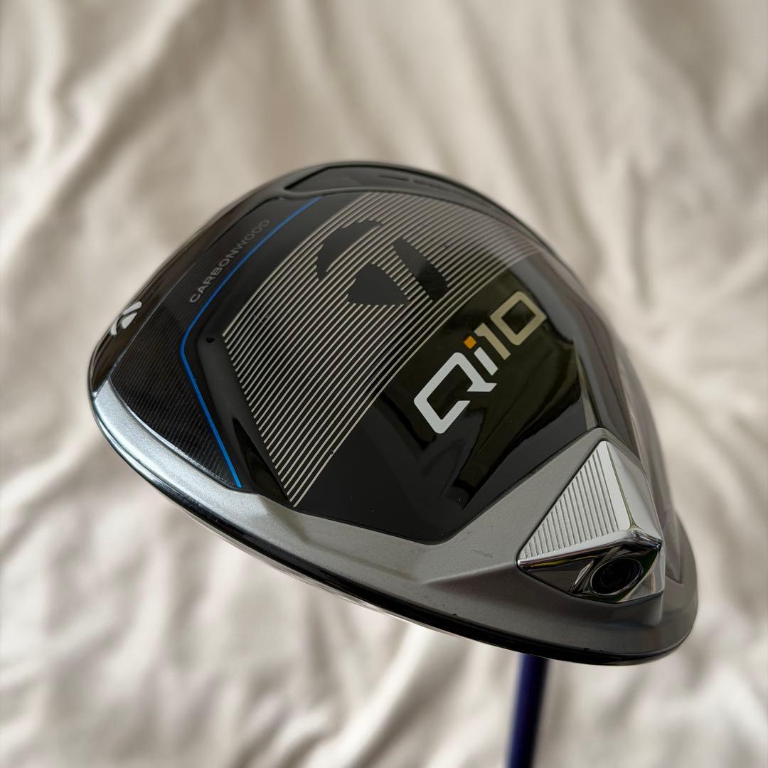 テーラーメイド Qi10 ドライバー 9.0° ヘッドのみ カバー付 日本仕様