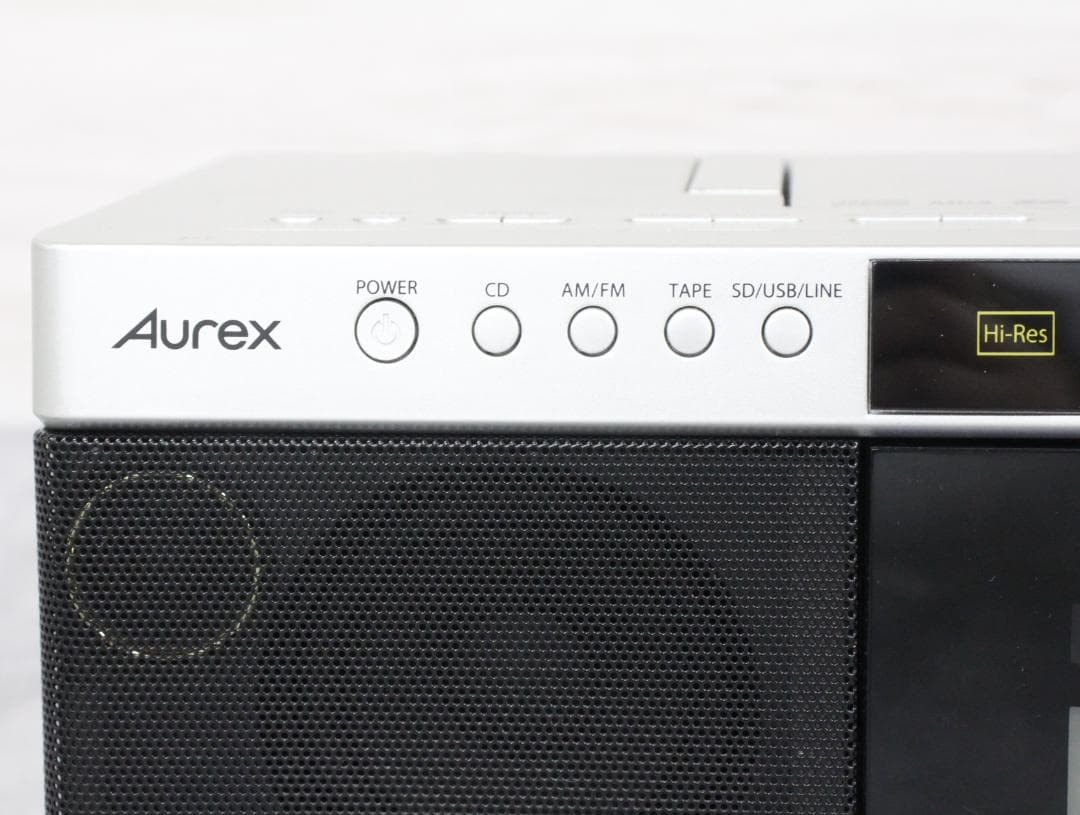 Ψ▲東芝 Aurex ハイレゾ対応 SD/USB/CDラジカセ TY-AK