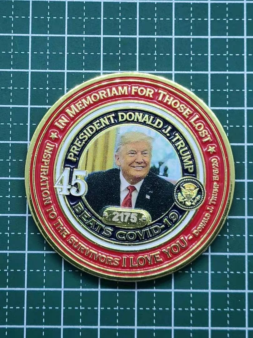 激レア！ トランプ大統領コロナ打破記念