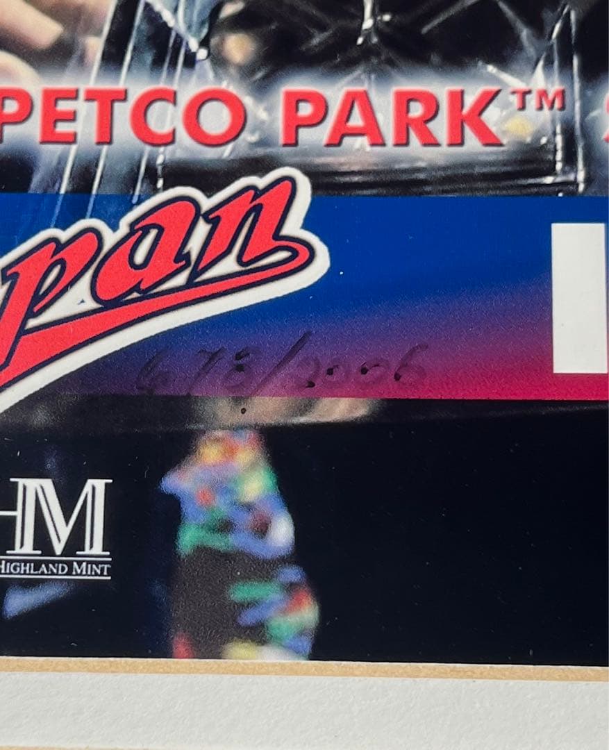 イチロー　2006年　WBC 優勝　ダブルフォト