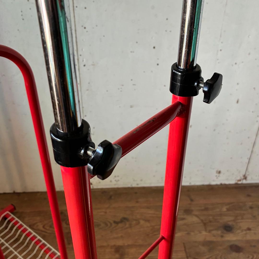 ヴィンテージ 伸縮式 ハンガーラック レトロ ミッドセンチュリー