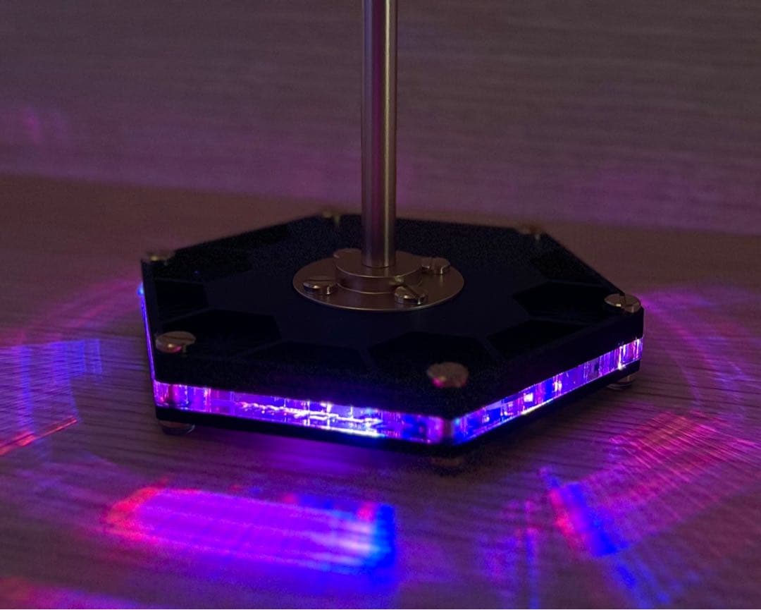 アサガラワークス　LEDランタンスタンド　マッドブラック　新品未使用