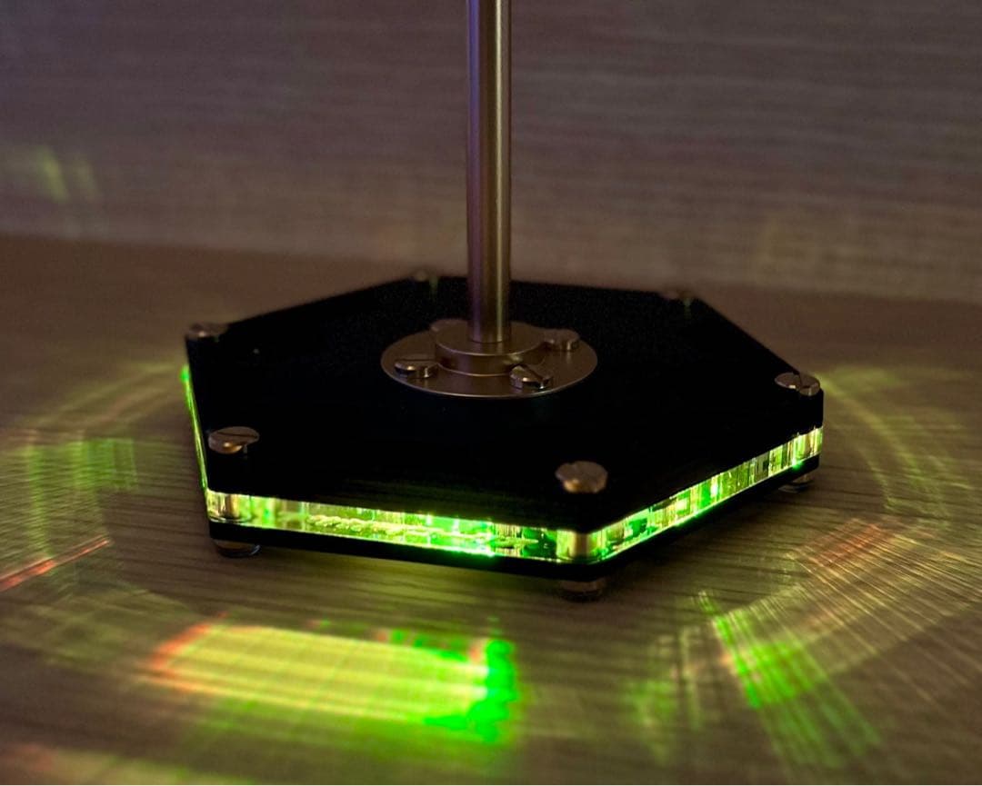 アサガラワークス　LEDランタンスタンド　マッドブラック　新品未使用